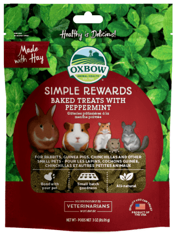 Oxbow Simple Rewards Baked Treats with Peppermint